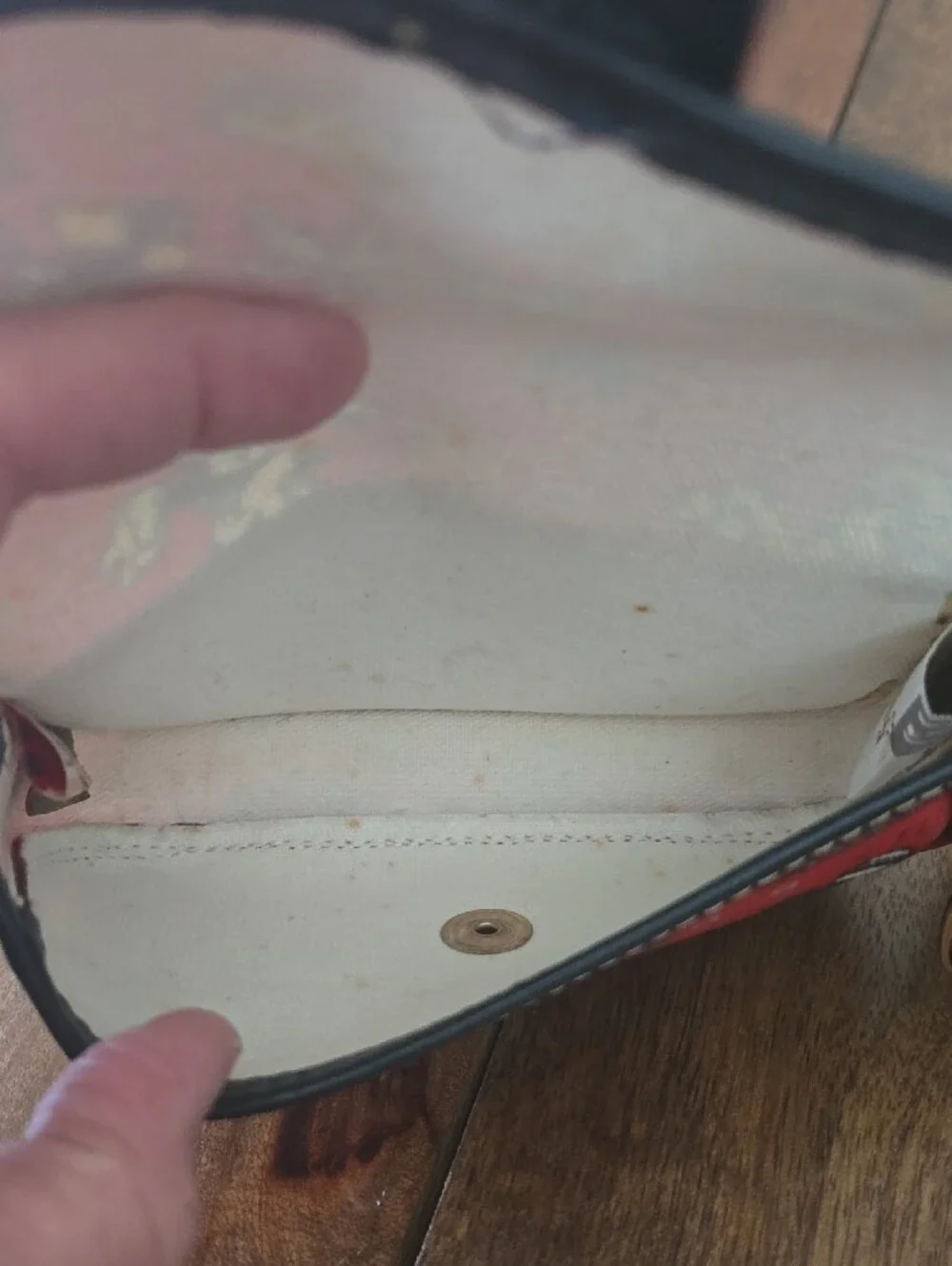 Disney Cruise Line Dooney & Bourke compact red